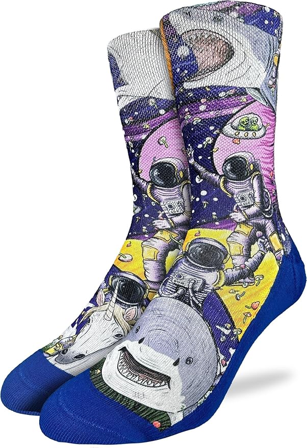 Good Luck Sock Novelty Crew Socks for Adults - For Men, Women and Teens