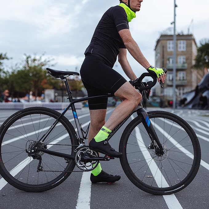 GripGrab Classic Regular Cut Summer Cycling Socks Single & Multipack Coolmax Bicycle Socks for Spinning Indoor Biking