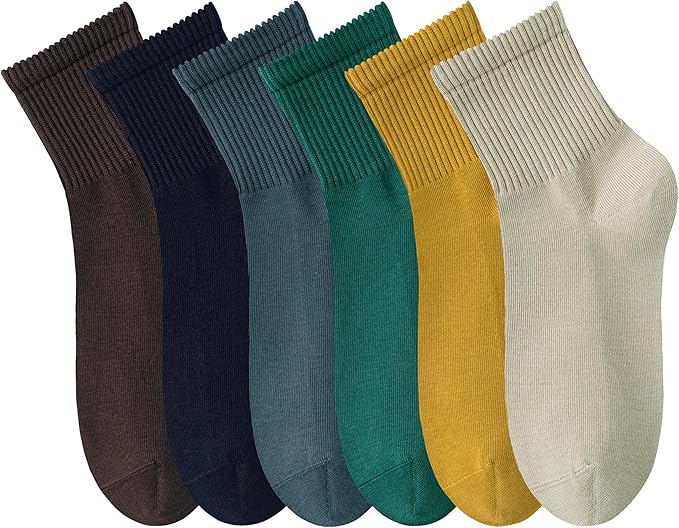 MAGIARTE Womens Mini Crew Ankle Socks Athletic Casual Cotton Socks for Women