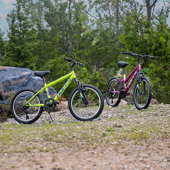 Huffy Stone Mountain Bike for Men and Women, 20”/24”/26”, 6-Speed (20”) or 21-Speed, Front or Dual Suspension (Varies), Multiple Colors, Adjustable Saddle, Shimano Equipped, All-Terrain Tires