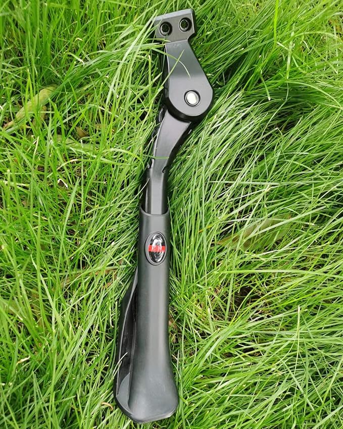 Bike Kickstand Aluminium Adjustable Center Bicycle Kickstand suitable Rear Side Bicycle Kickstand Fit for 26" 27.5" 29" 700C Bike Kick Stand for Bicycles Kickstand