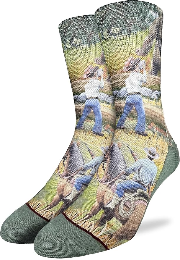 Good Luck Sock Novelty Crew Socks for Adults - For Men, Women and Teens
