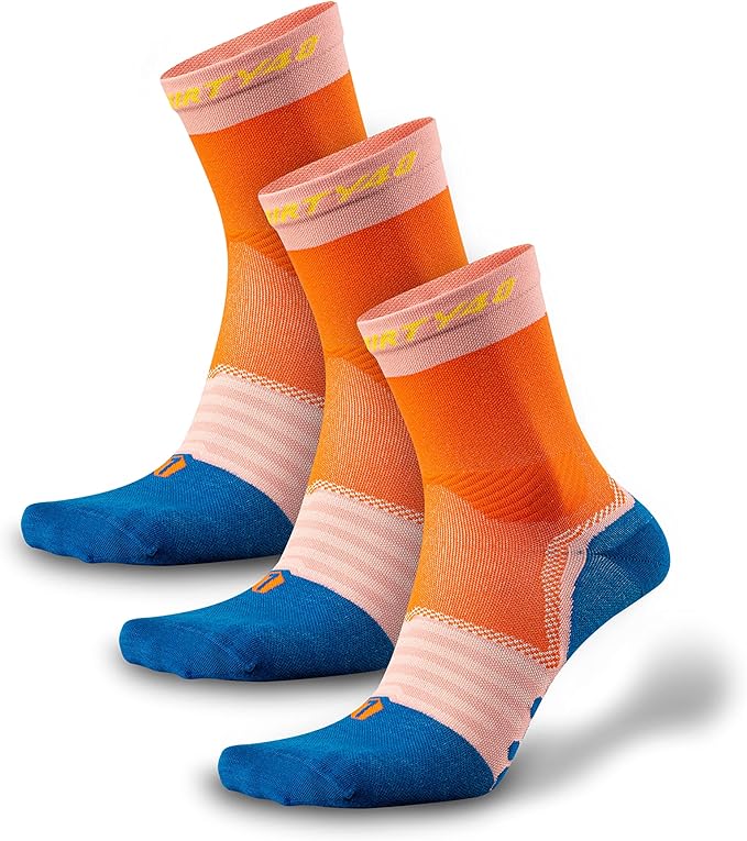 Thirty48 Cycling Socks with S.Café Fabric, Odor Resistant, UV Protection, Quick Drying