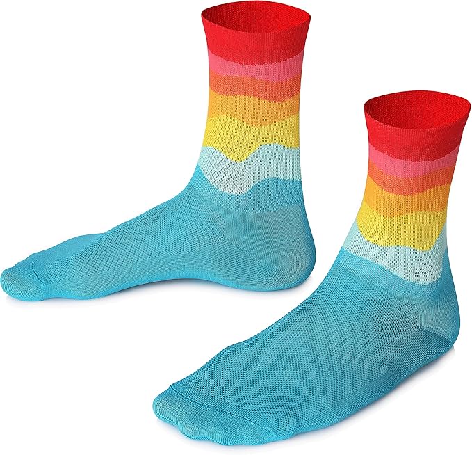 TODO PRO Cycling Socks - Breathable Bike Socks for Men and Women