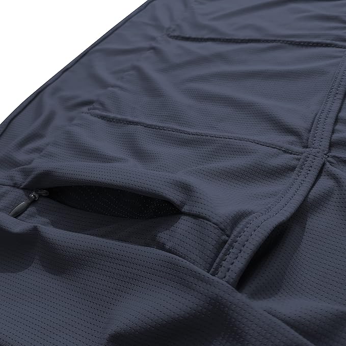 Lo.gas Sleeveless Cycling Jersey Men, Biking Base Layer Breathable and Lightweight with Back Pocket Sports Vest