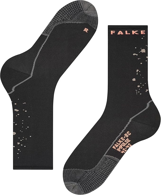 FALKE Unisex BC Impulse Reflective Cycling Socks, Lightweight, 1 Pair