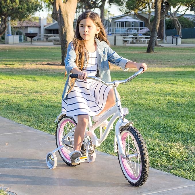 Firmstrong Girl s Bella Bicycle with Training Wheels